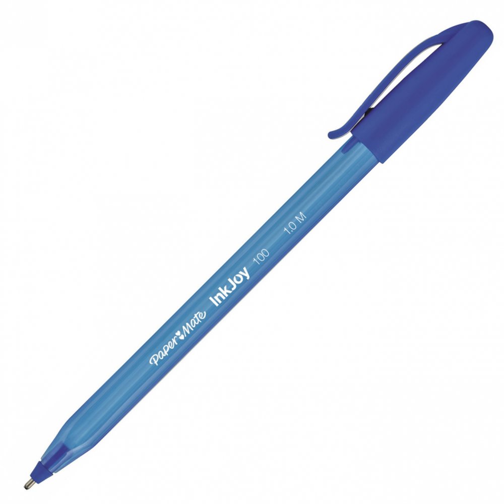 Długopis Paper Mate, InkJoy 100, M, niebieski