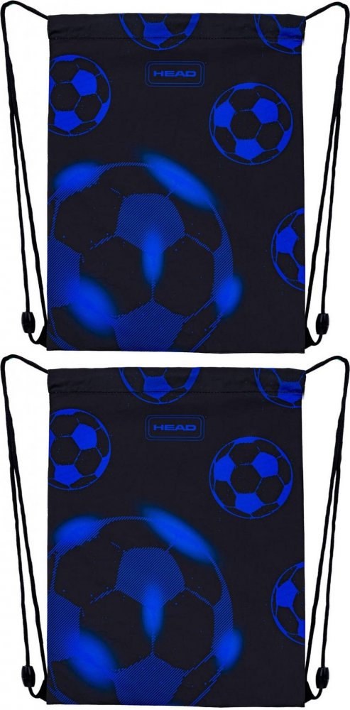 2x Worek na buty Astra Head Neo Blue Football AD1, 40x33cm