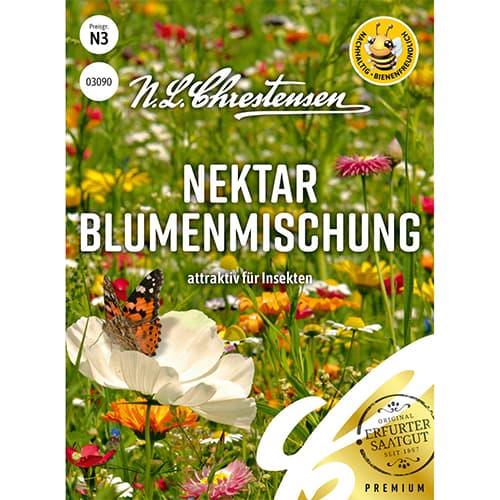 1 pac, Flori de grădină Nectar Flowers, mix multicolor - Semințe: Mod de ambalare: 1 pac