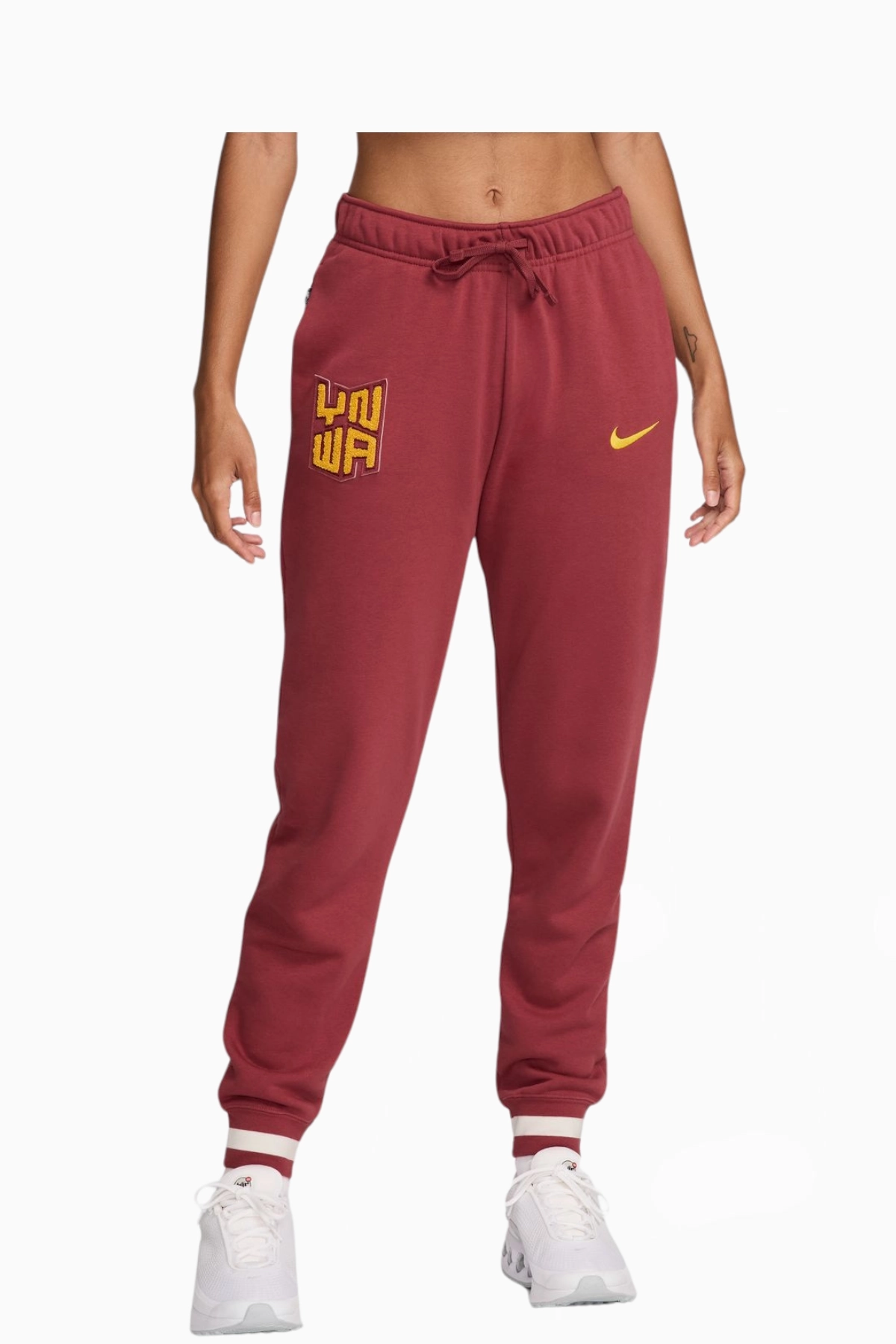 Spodnie Nike Liverpool FC Club Fleece Damskie - Czerwony