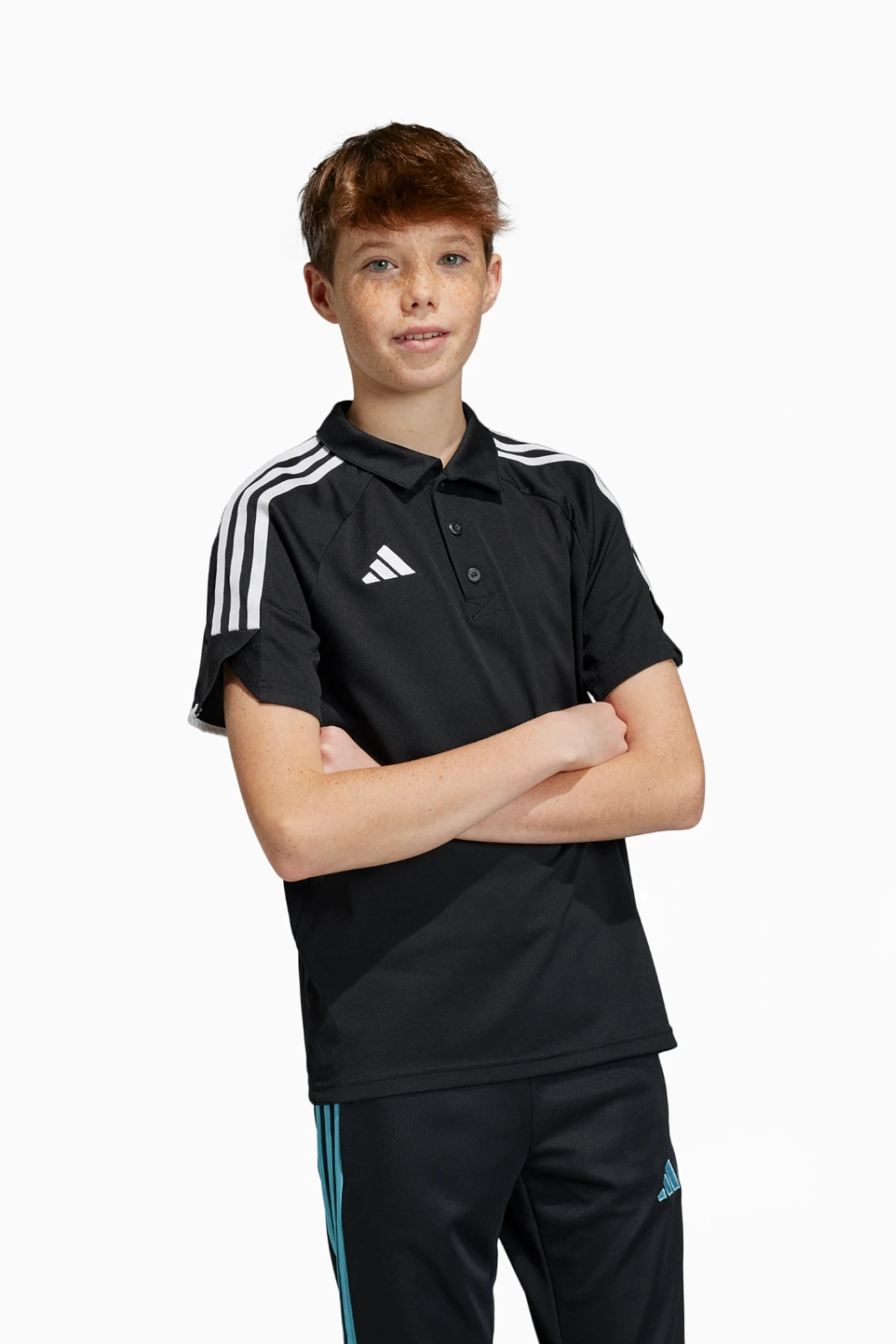 Koszulka adidas Tiro 23 League Polo Junior - Czarny