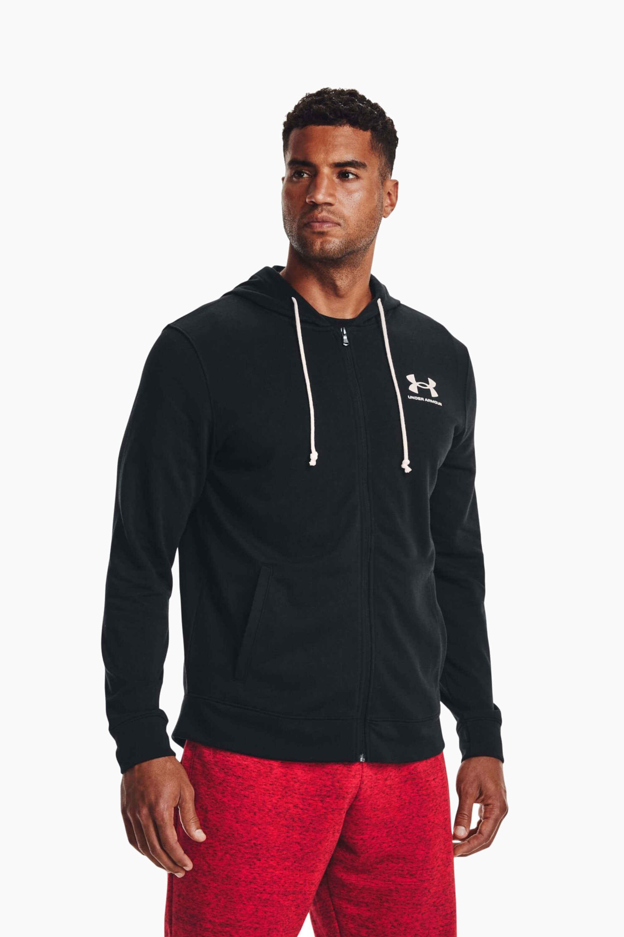 Bluza z kapturem Under Armour Rival Terry LC - Czarny