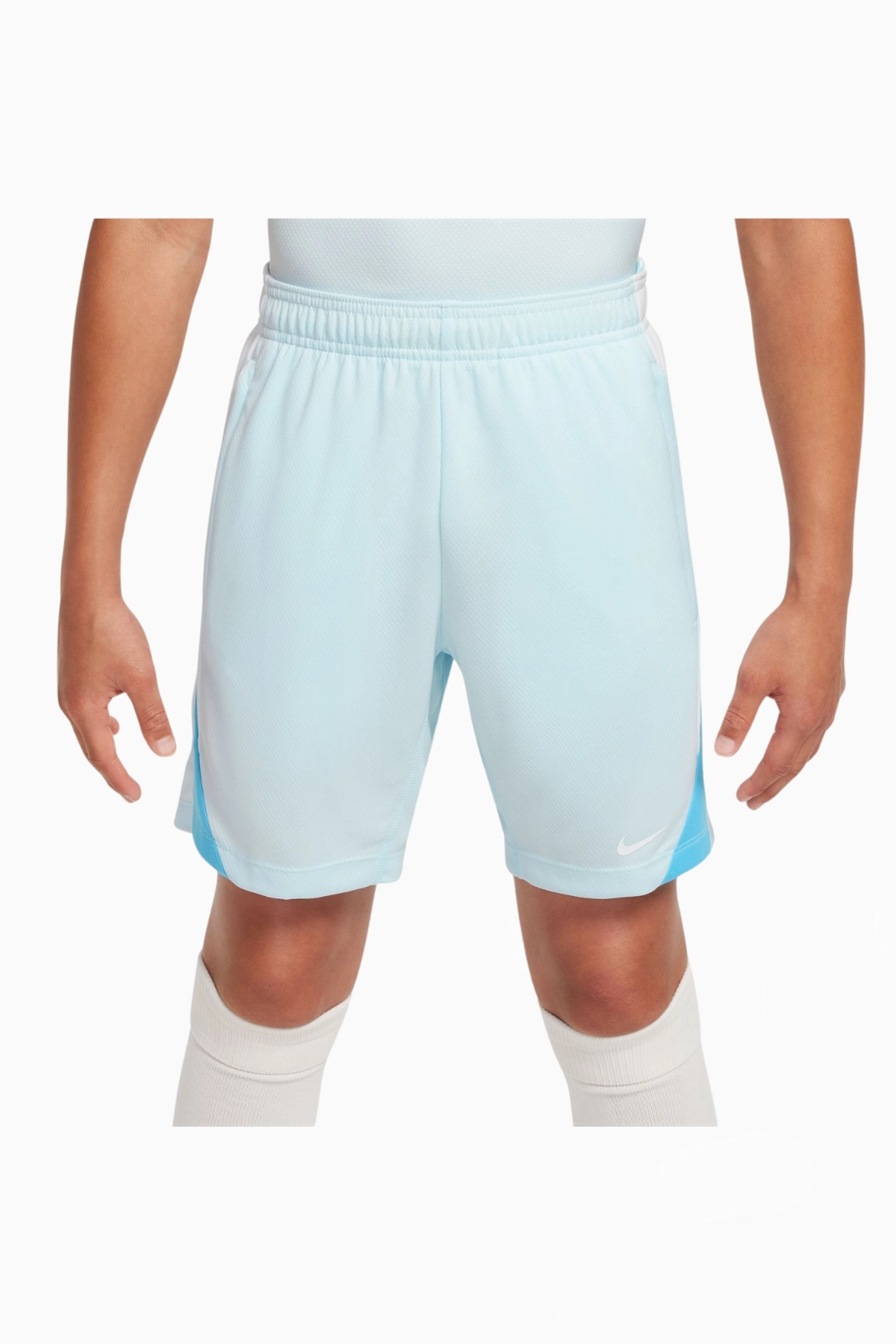 Spodenki Nike Dri-FIT Strike 24 Junior - Błękitny