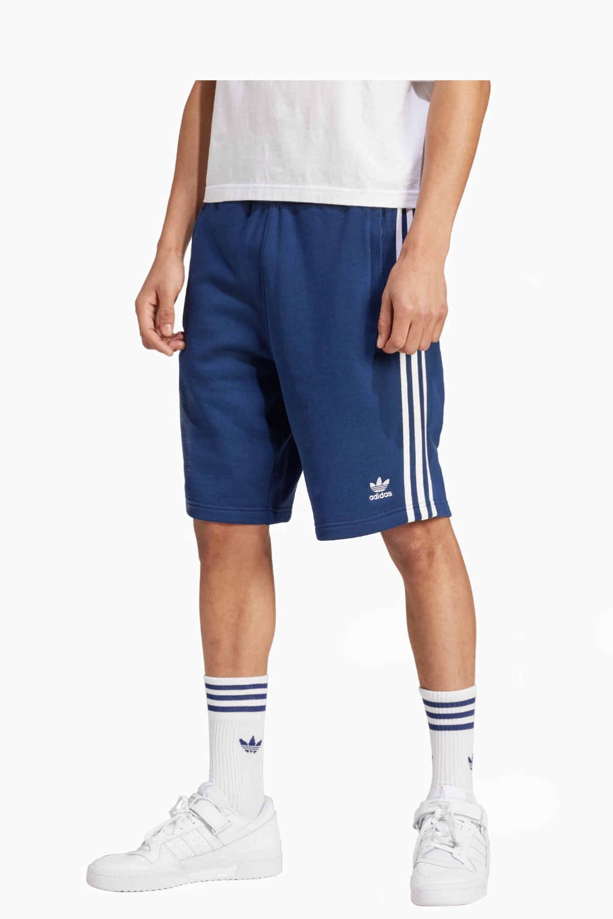 Spodenki adidas Adicolor 3-Stripes - Granatowy