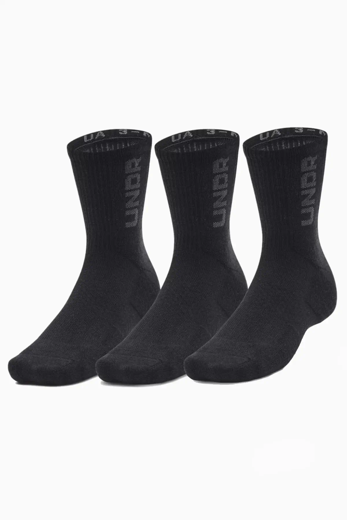 Skarpety Under Armour 3-Maker Crew 3-Pack - Czarny