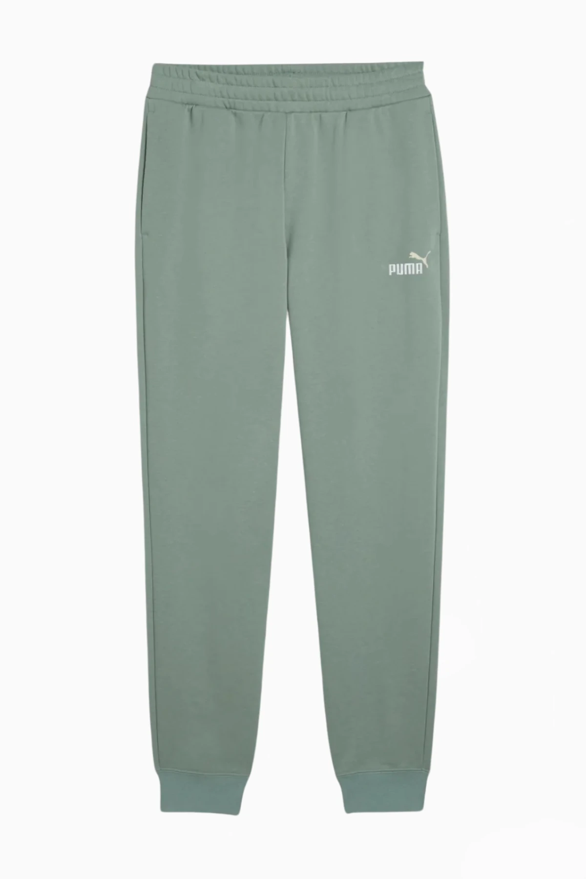 Spodnie Puma Essentials 2 Color No. 1 Logo - Zielony
