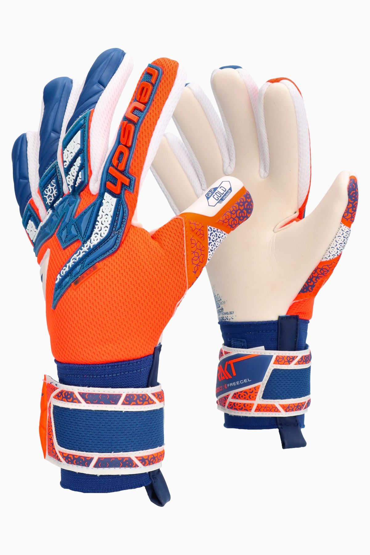 Rękawice Reusch Attrakt Freegel Gold NC Junior