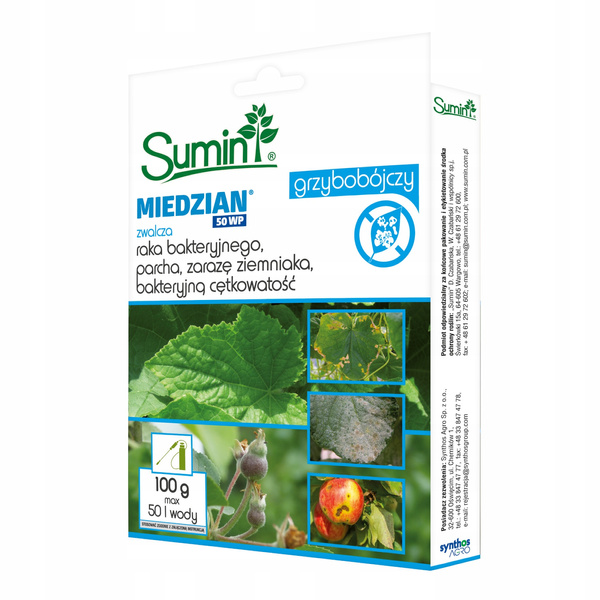 Miedzian 50WP 15g środek grzybobójczy