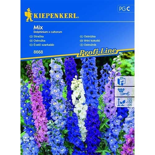 1 szt, Rittersporn, mix - Samen: Ilość w opakowaniu: 1 Stück
