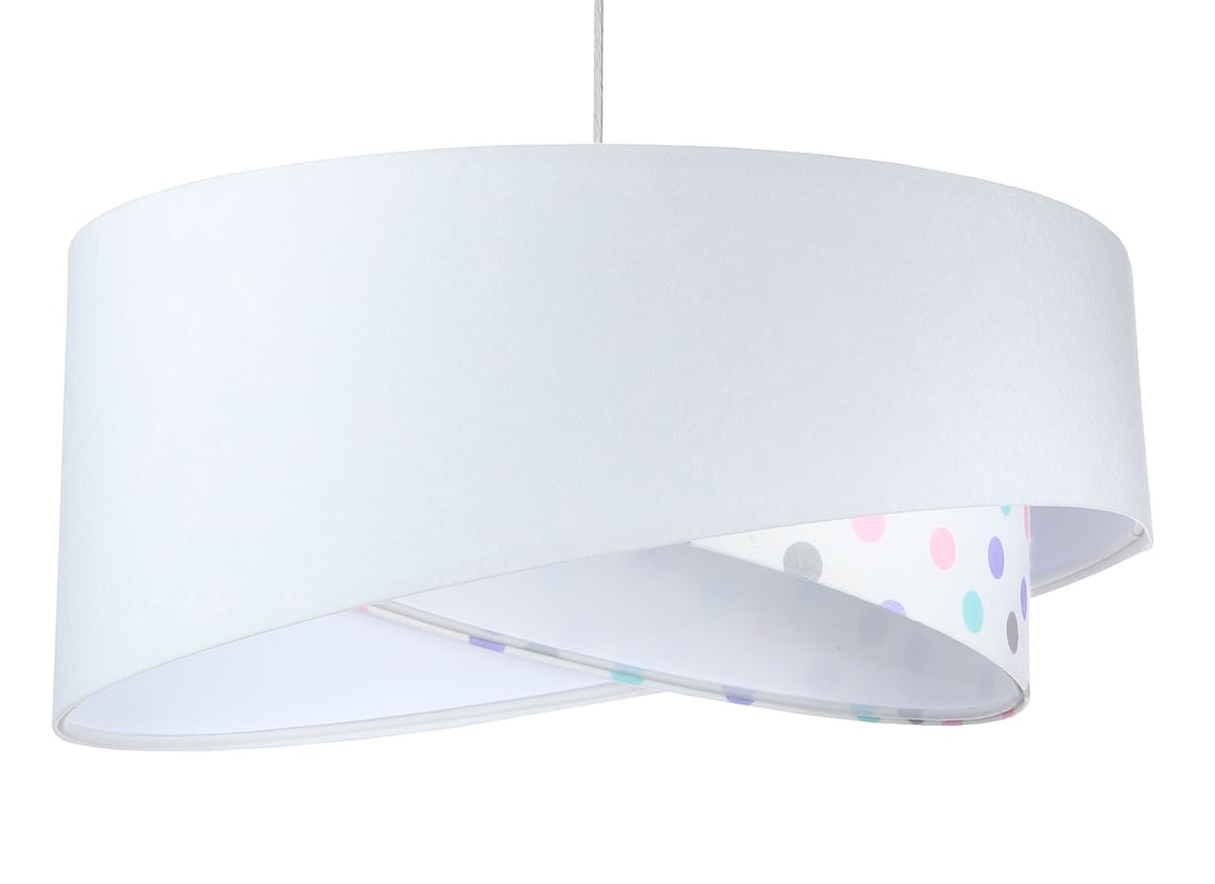Lampa wisząca SPECK biała