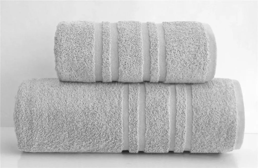 Ręcznik Greno Ivo 70x130 Popielaty 420 g/m2 Premium