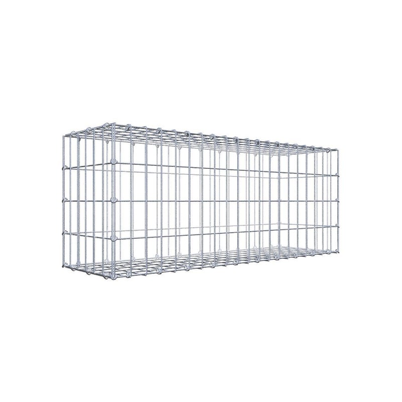 Gabion 100 cm x 40 cm x 30 cm (dł. x wys. x gł.), rozmiar oczka 5 cm x 10 cm, pierścień C