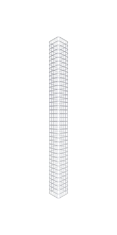 Kolumna gabionowa 27 x 27 cm MW 5 x 5 cm kwadratowa - Wysokość: 2,00 m