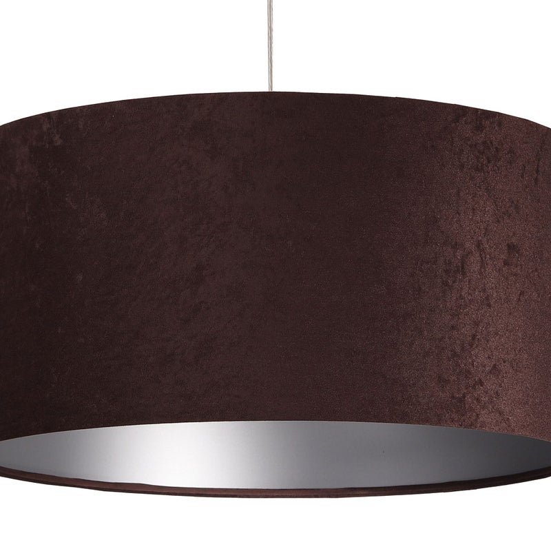 Lampa wisząca HOME 60 brązowa/srebrna