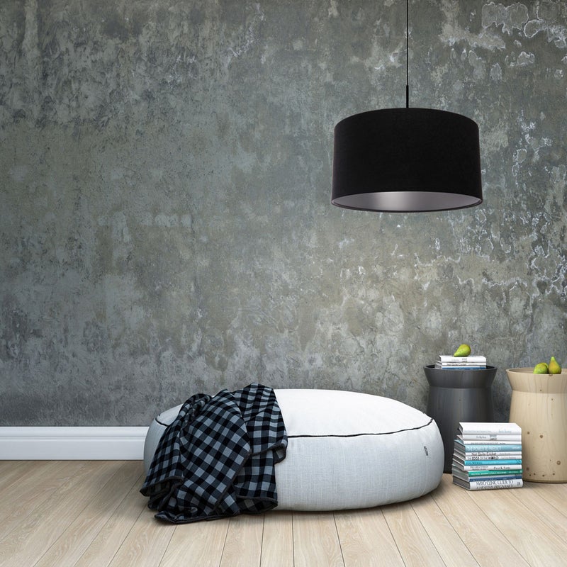 Lampa wisząca HOME 40 czarna/srebrna