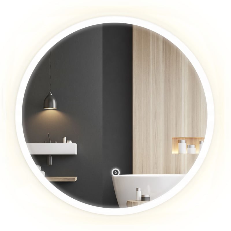 Lustro ścienne LED 50cm FFJ50