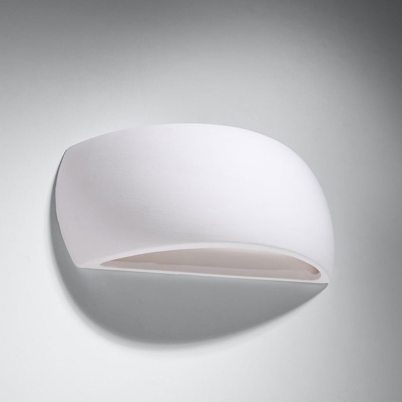 Kinkiet ceramiczny PONTIUS, nowoczesny - 32x9x14cm Sollux