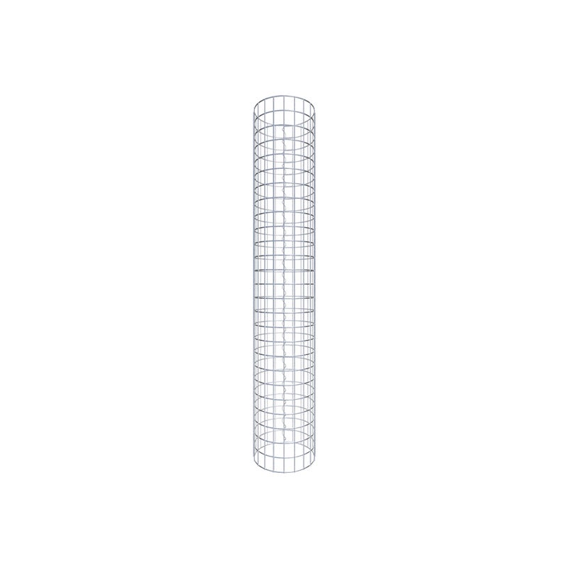 Kolumna gabionowa średnica 32 cm MW 5 x 5 cm okrągła - wysokość: 130 cm