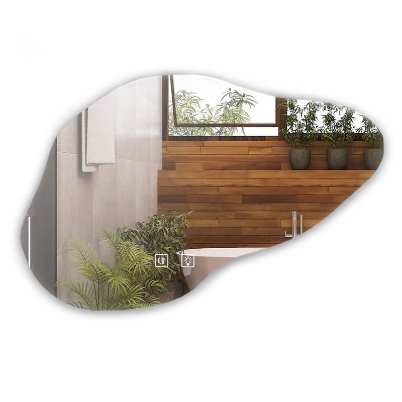 Lustro ścienne P11229 LED CLOUD B 100x70cm