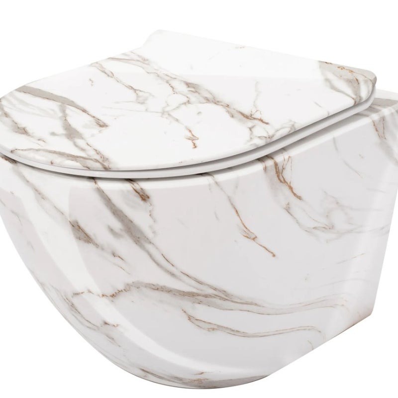 Misa WC podwieszana Rea Carlos Slim Lava Shiny