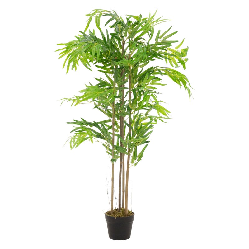 Sztuczny bambus Sztuczna roslina Sztuczne drzewo w doniczce 120 cm