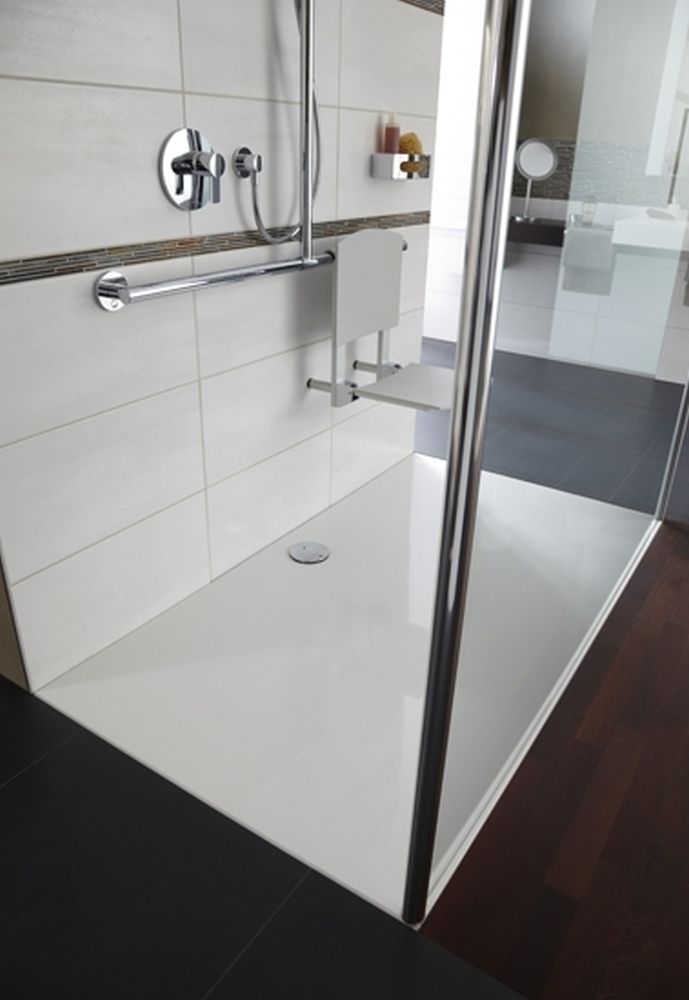Hüppe EasyStep brodzik 120x90 cm prostokątny biały 215024.055