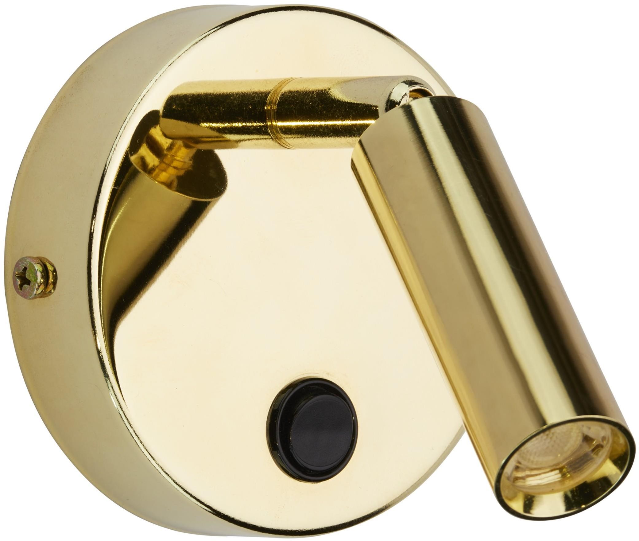 TK Lighting Enzo kinkiet 1x6W złoty 1372