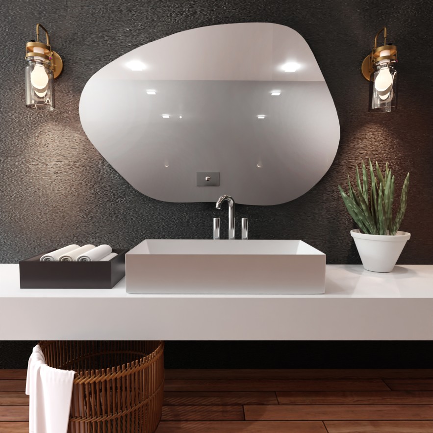 Smartwoods Stain I lustro 70x50 cm