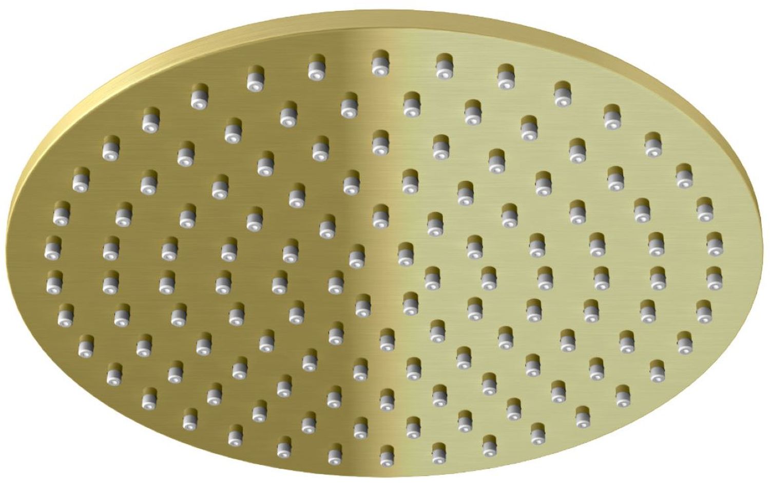 Kohlman Experience Brushed Gold deszczownica 25 cm okrągła złoty szczotkowany R25EGDB