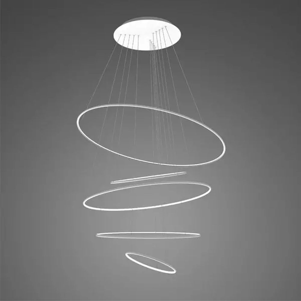 Altavola Design Ledowe Okręgi lampa wisząca 192W LED biały LA085/P_150_in_4k_white_dimm