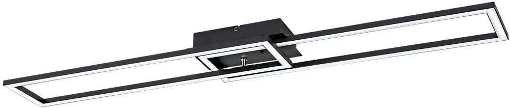 Rabalux Nefertum lampa podsufitowa 1x38 W LED czarny 71004
