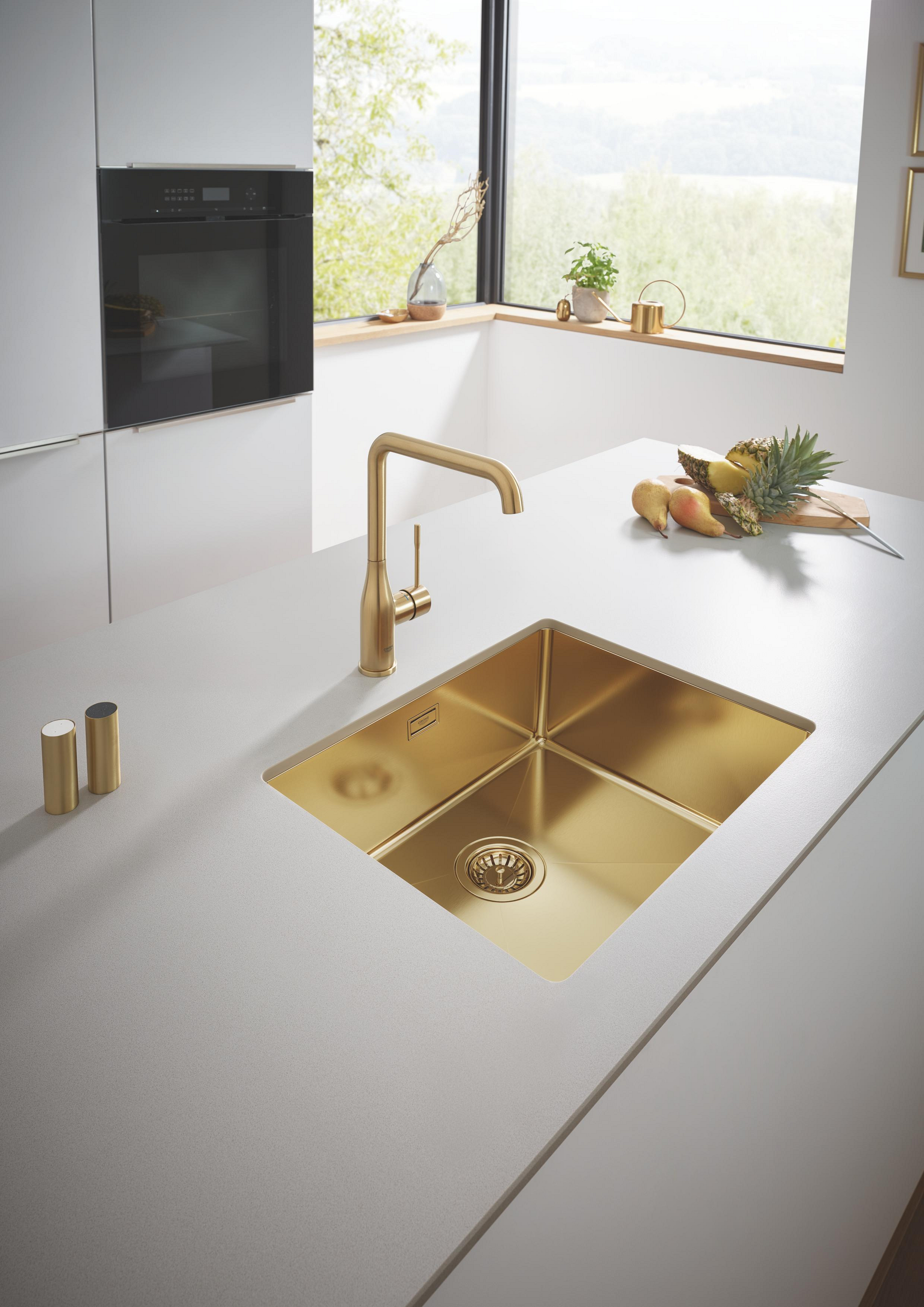 Grohe K700 zlewozmywak stalowy 50x40 cm Brushed Cool Sunrise 31574GN1 - Wysyłka w 24h