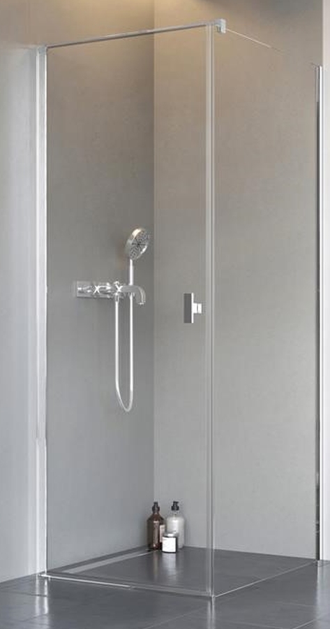 Radaway Nes KDJ ścianka prysznicowa 100 cm boczna szkło przezroczyste 10039100-01-01 - Wysyłka w 24h