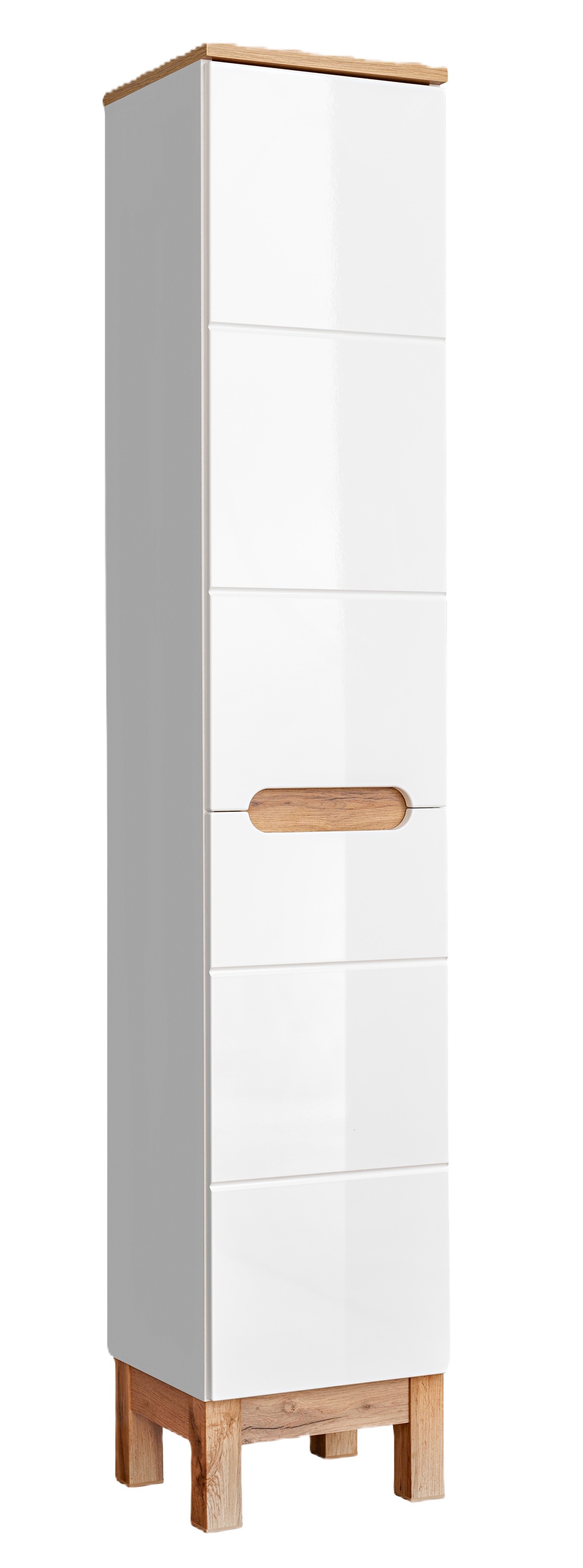 Comad Bali White szafka 35x33x187 cm boczna stojąca biała BALI WHITE 804 FSC