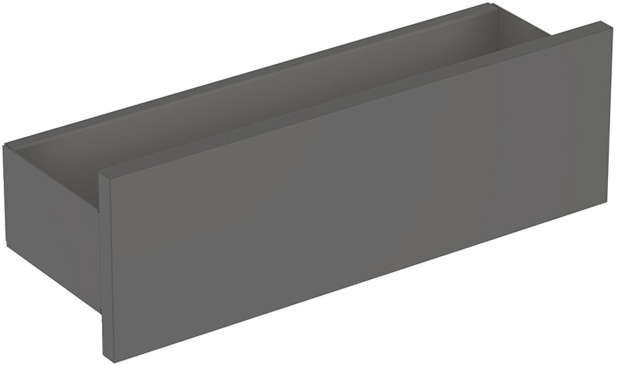 Geberit Smyle Square półka 45 cm ścienna lava mat 500.362.JK.1