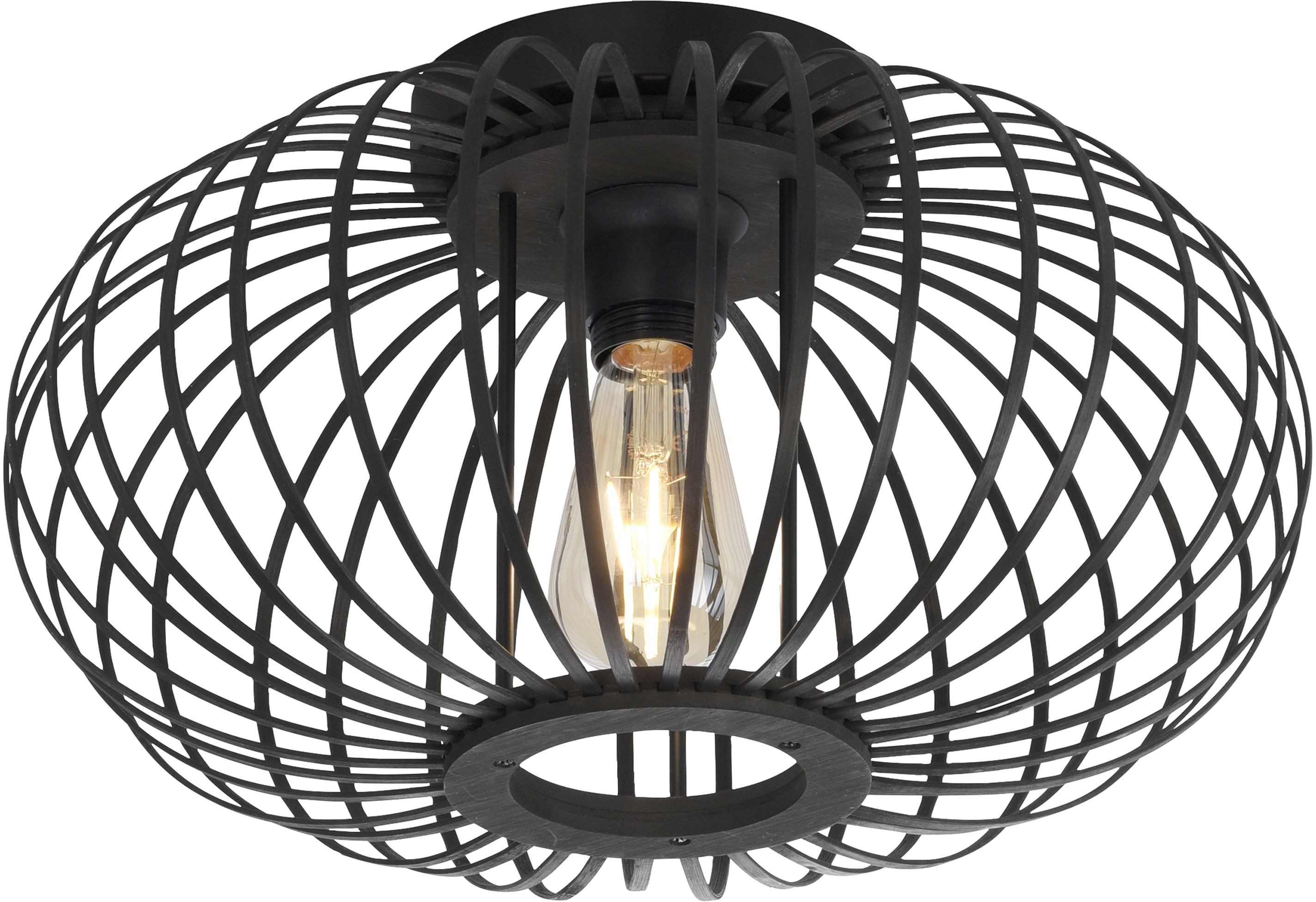 Just Light Racoon lampa podsufitowa 1x40W czarny 11410-18