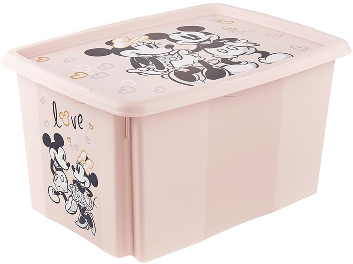 Keeeper Karolina pojemnik do przechowywania 45 l Minnie różowy 1223958124700