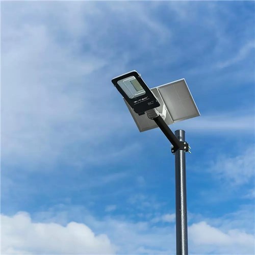 V-TAC lampa solarna wisząca 1x50 W czarny 95509