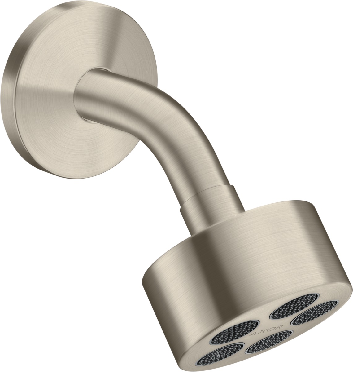 Axor One deszczownica z ramieniem 7,3x7,3 cm okrągła nikiel szczotkowany 48490820 - Wysyłka w 24h