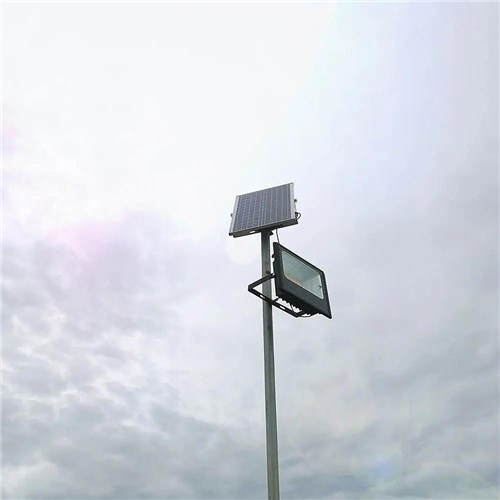 V-TAC lampa solarna wisząca 1x16 W czarny 8574
