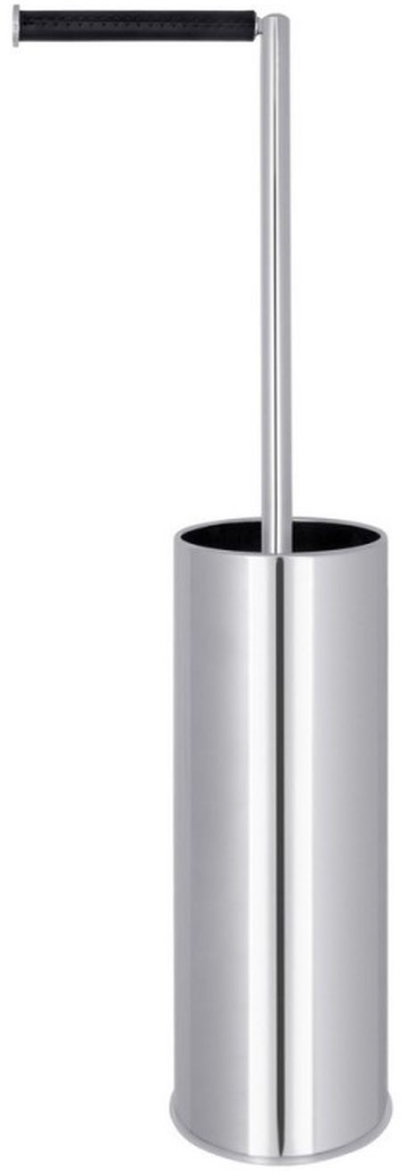 Q-Bath Modern Look szczotka toaletowa stojąca chrom-czarna AWD02341563