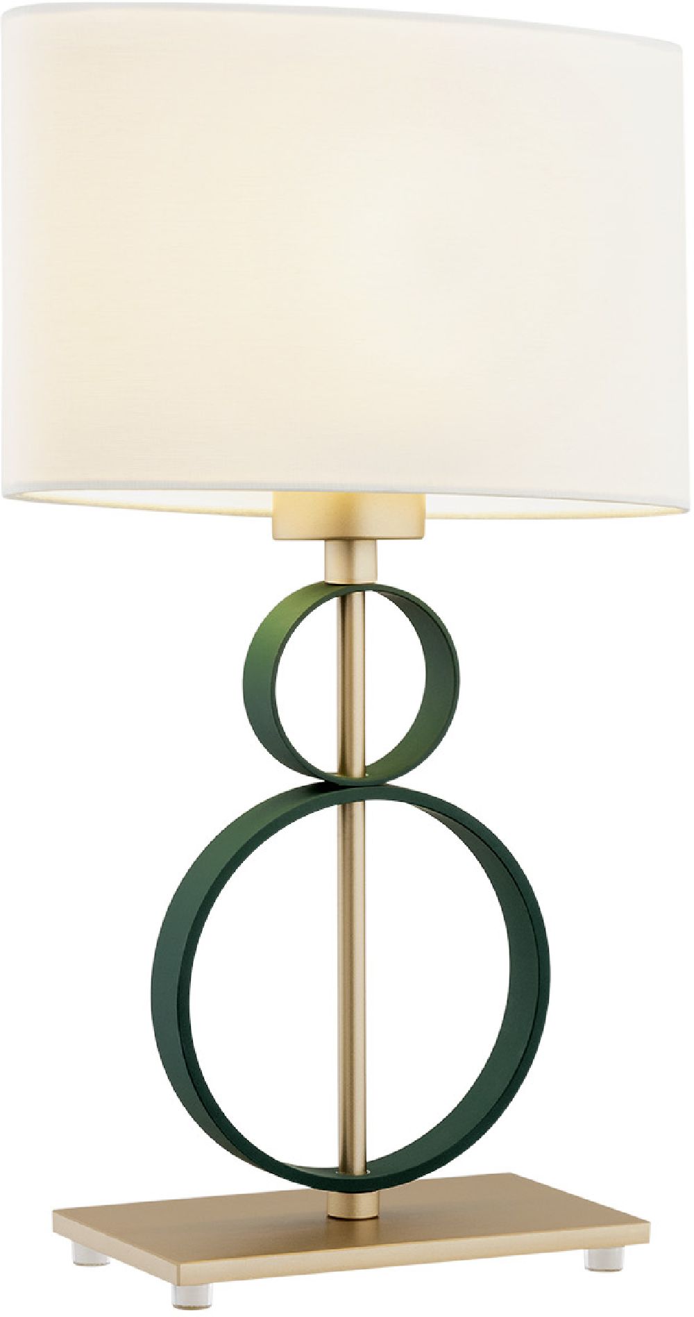 Argon Perseo lampa stołowa 1x15W biały/zielony 8317