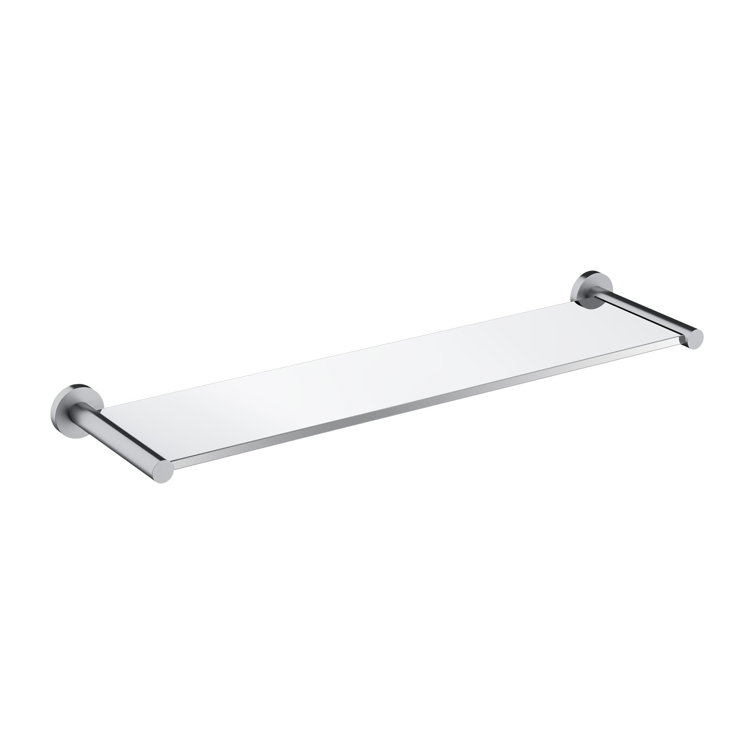 Omnires Modern Project półka łazienkowa 55 cm nikiel/szkło MP60930NI - Wysyłka w 24h