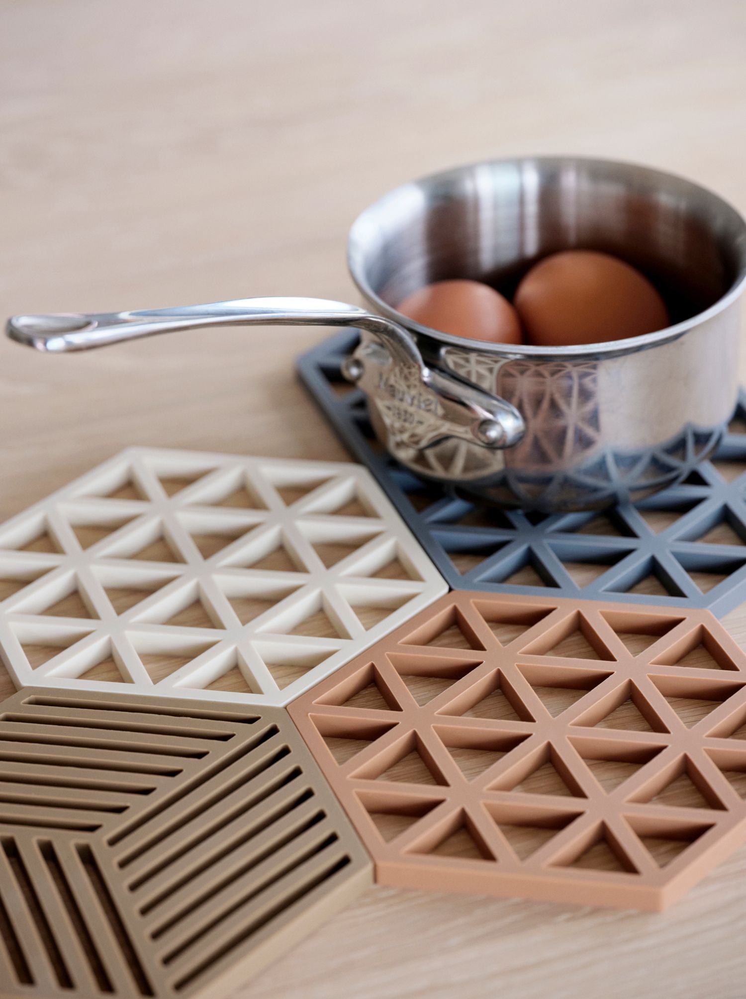 Zone Denmark Hexagon podstawka kuchenna niebieska 31597