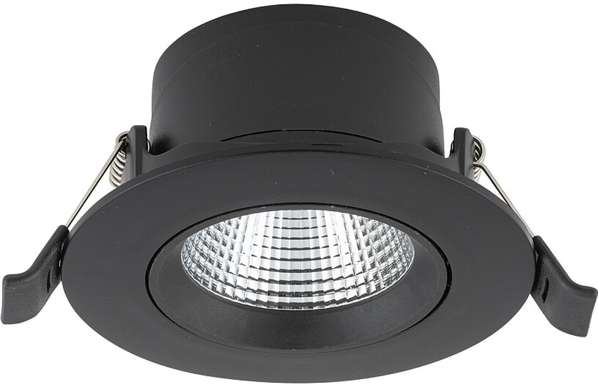 Nowodvorski Lighting Egina lampa do zabudowy 1x10 W czarna 10553