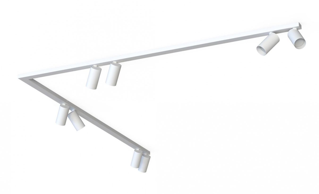 Nowodvorski Lighting Mono Corner VIII lampa podsufitowa 8x10W biała 7751 - Wysyłka w 24h