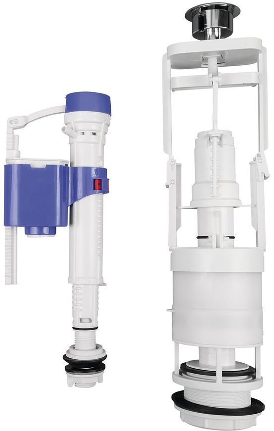 Sapho mechanizm spłukujący biały/chrom SSUV12