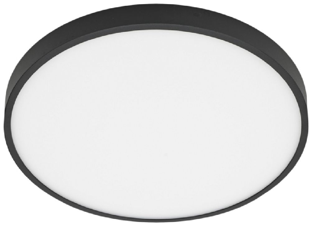 Italux Riberio plafon 1x30 W czarny PLF-75689-BK-3K
