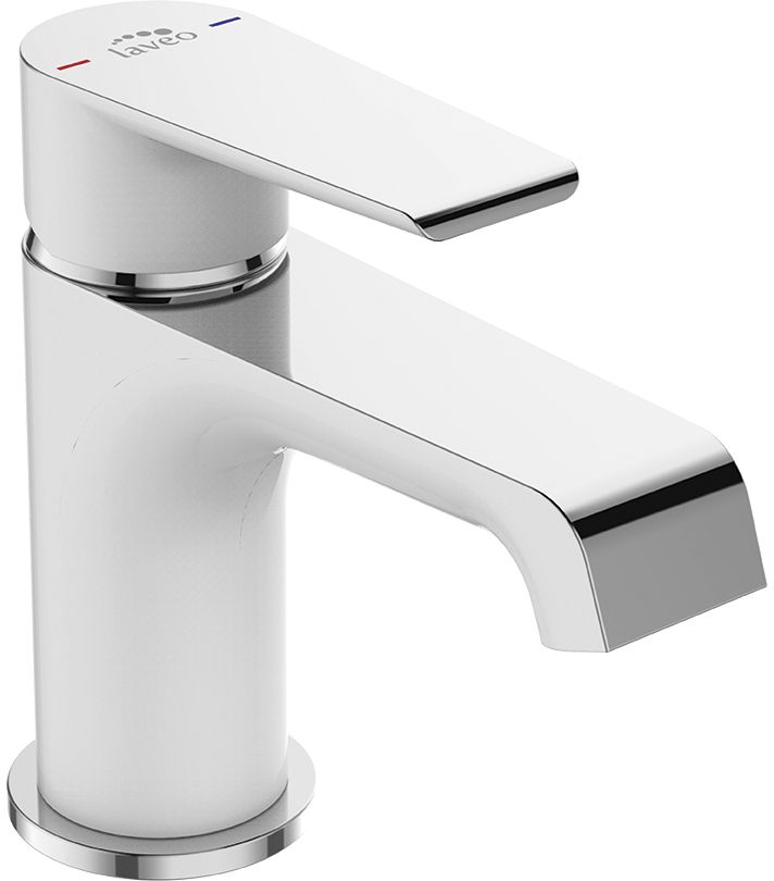Laveo Largo bateria umywalkowa stojąca biały/chrom BAH622D - Wysyłka w 24h