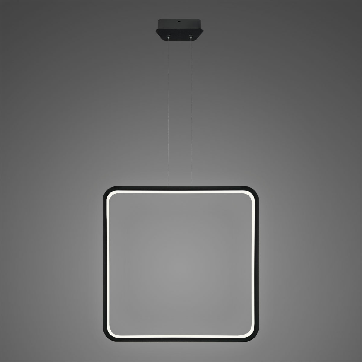Altavola Design Ledowe Kwadraty lampa wisząca 1x38W czarna LA079/X_80_in_4k_black - Wysyłka w 24h